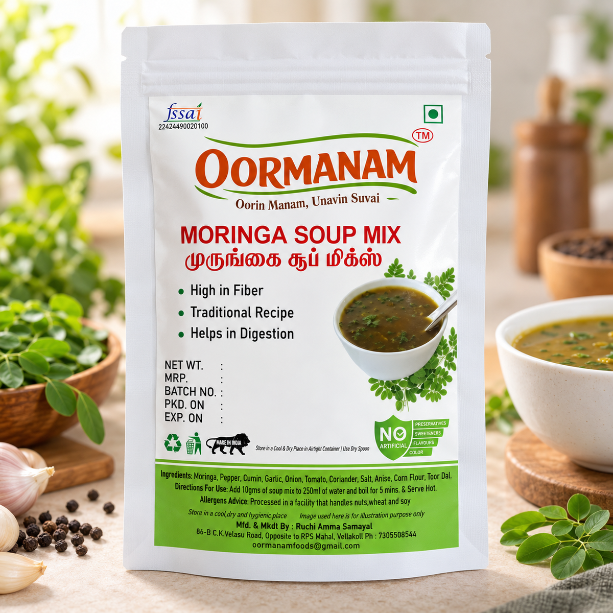 Moringa Soup Mix