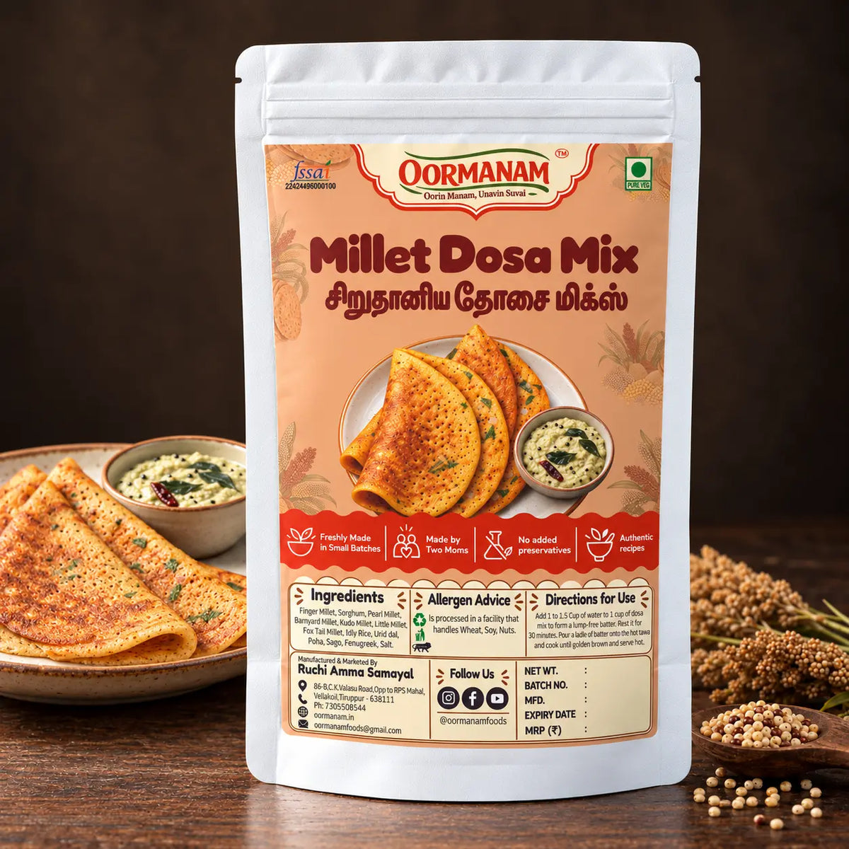 Multi-Millet Dosa Mix